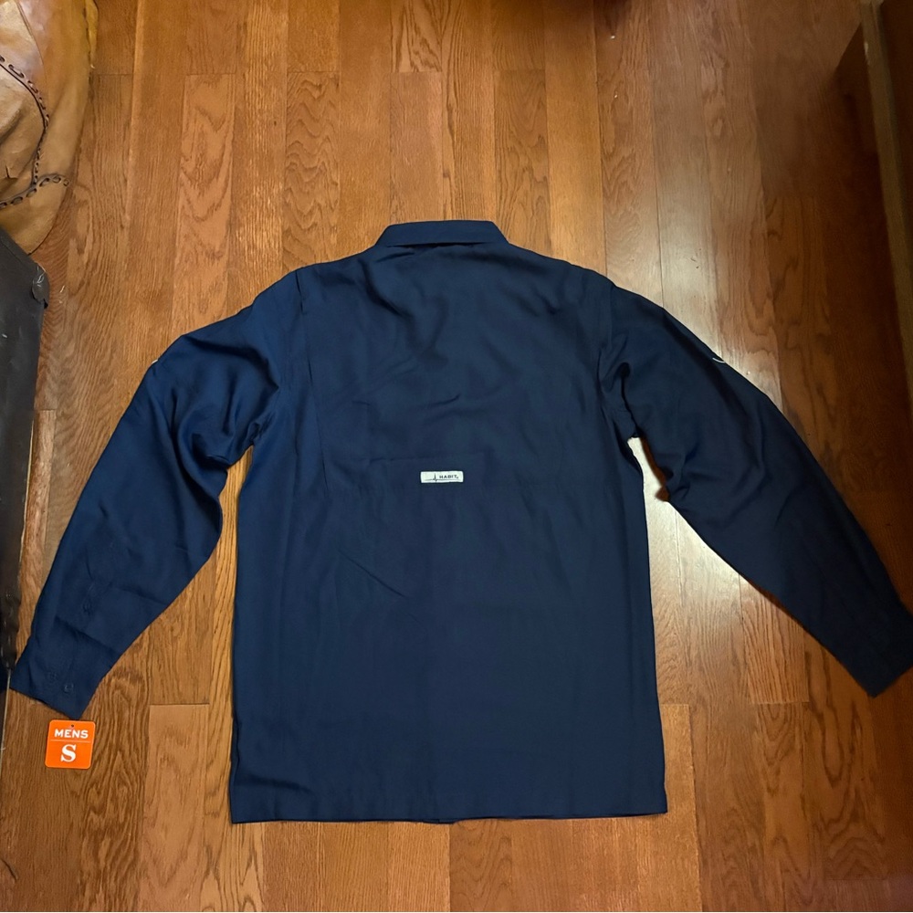 Habit Crayfish Creek L/S River Shirt. Size small. UV protection fishing shirt - Picture 7 of 10